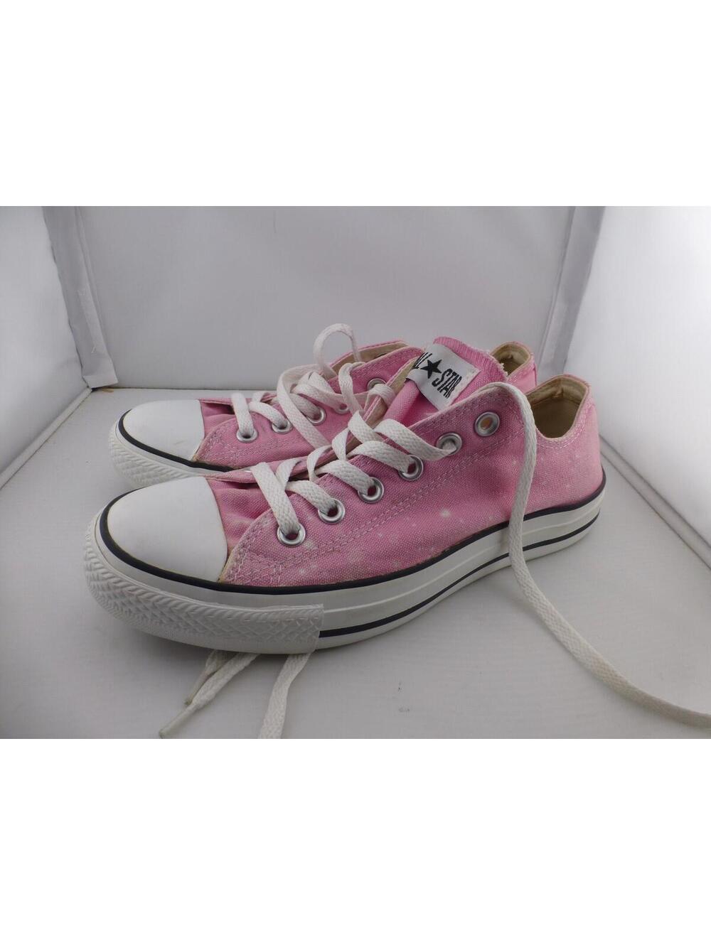 Converse All Star Low Top Sneakers Women's US 8 Pink Canvas M9007 Casual ShoesM3